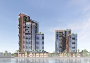 Nhà ở cao tầng thuộc Dự án Olalani Riverside Tower